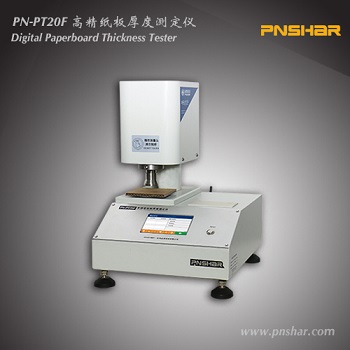 Corrugated board thickness tester